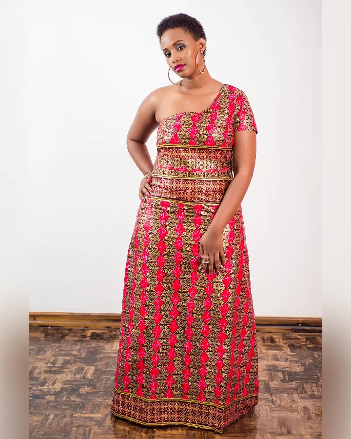 Kitenge maxi dress