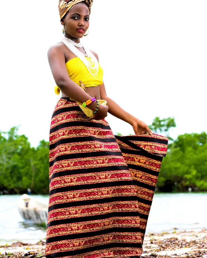 Kitenge pencil skirt