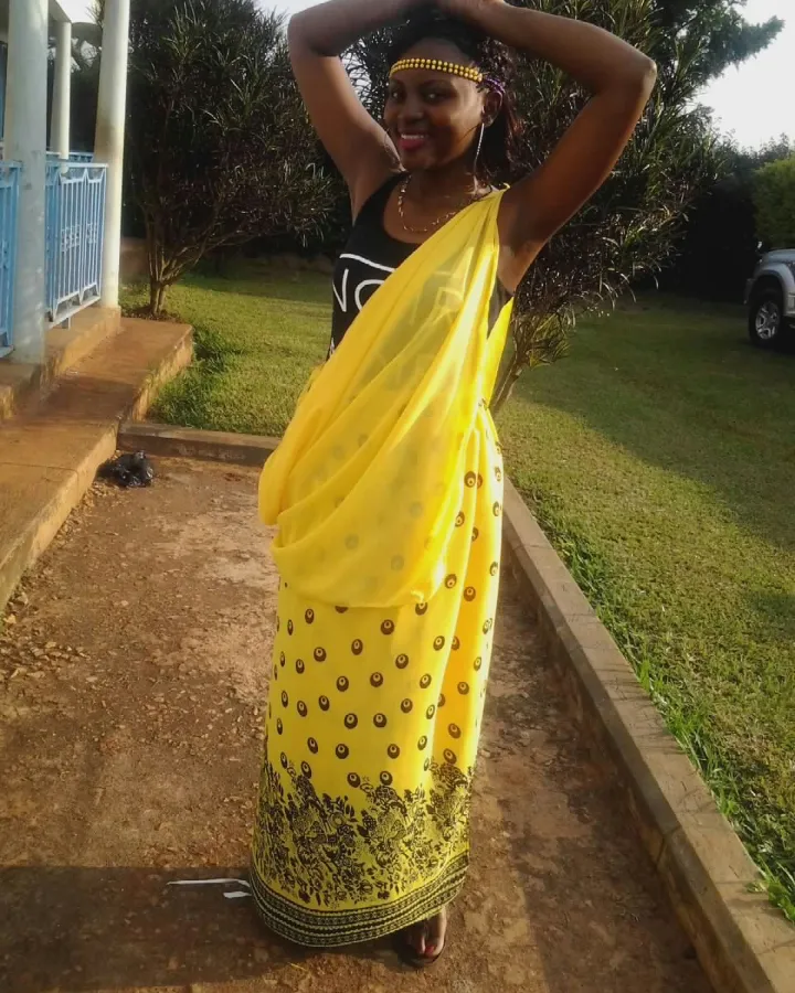 Kikoi wrap dress